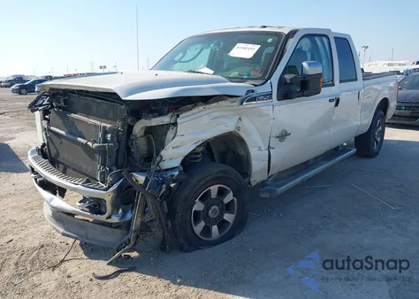 2011 Ford F-250 Lariat z USA, uszkodzony, nr VIN 1FT7W2BT7BEB30220